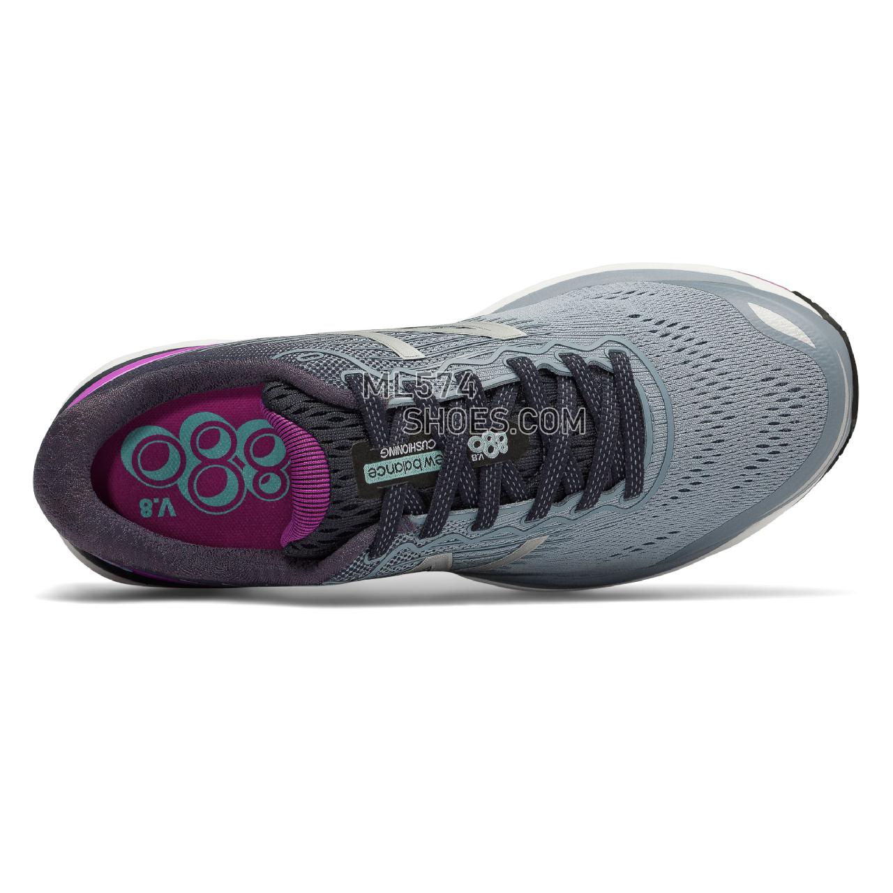 New Balance 880v8 - Women's 880 - Running Reflection with Voltage Violet - W880SD8