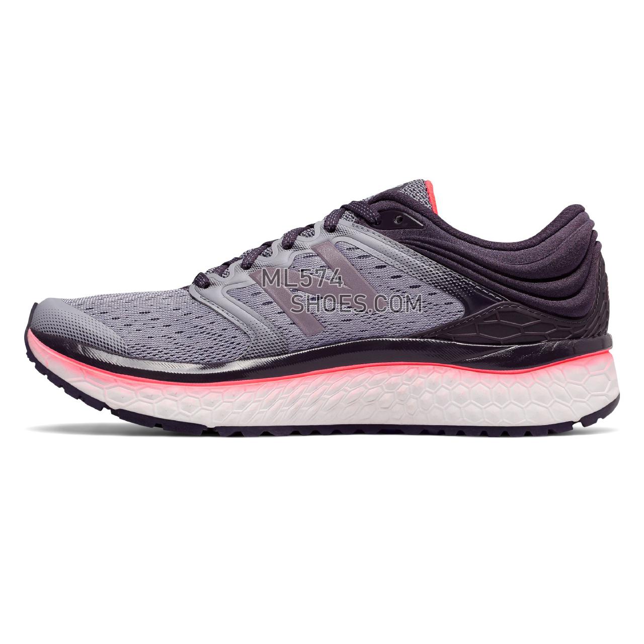 New Balance Women's New Balance 1080v8 Elderberry with Daybreak and Vivid Coral - W1080PC8