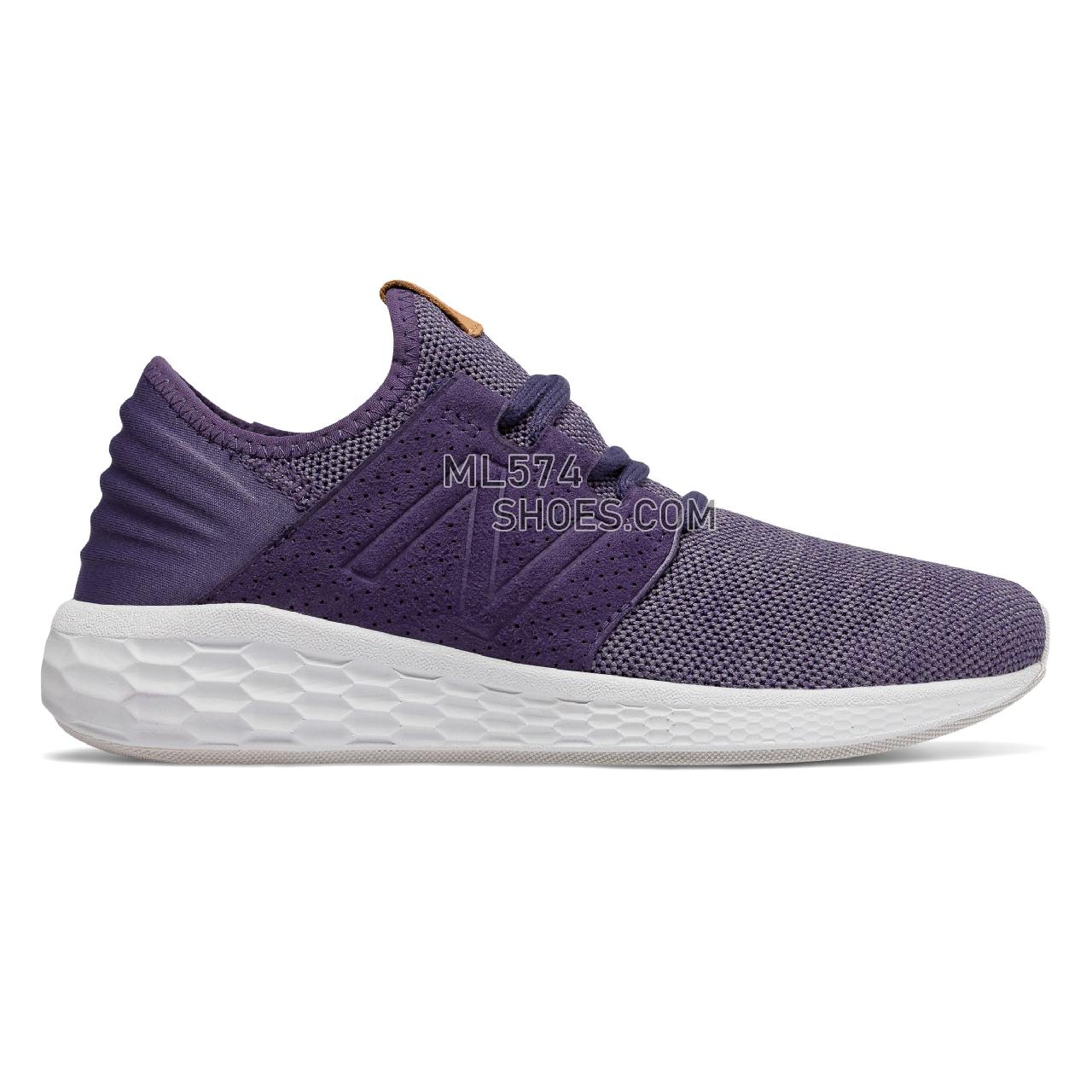 New Balance Women's Fresh Foam Cruz v2 Knit - Women's 2 - Running Wild Indigo with Deep Cosmic Sky - WCRUZKW2