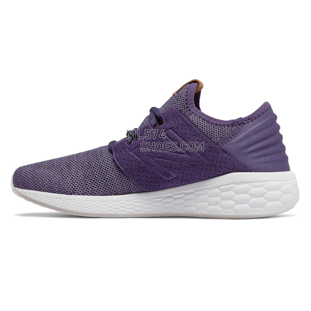 New Balance Women's Fresh Foam Cruz v2 Knit - Women's 2 - Running Wild Indigo with Deep Cosmic Sky - WCRUZKW2