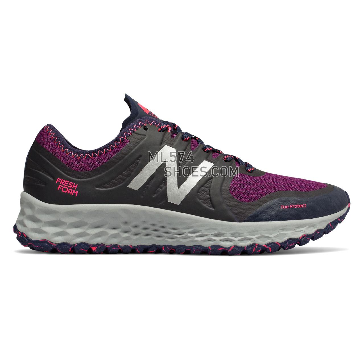 New Balance Fresh Foam Kaymin TRL - Women's 1 - Running Claret with Pigment and Pink Zing - WTKYMRT1