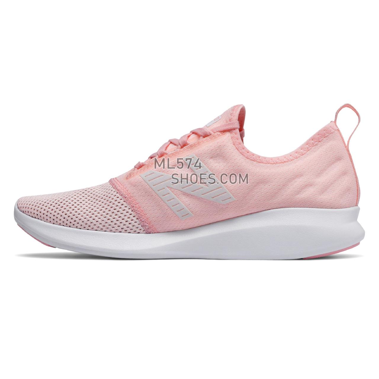 New Balance FuelCore Coast v4 - Women's 4 - Running Himalayan Pink with Conch Shell - WCSTLLA4