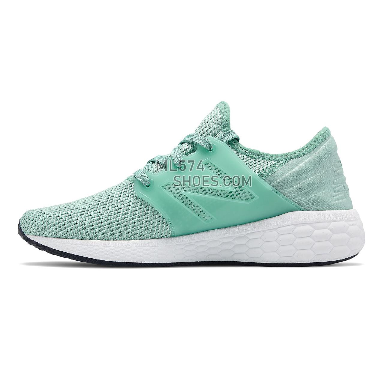 New Balance Womens Fresh Foam Cruz v2 Sport - Women's 2 - Running Mineral Sage with White - WCRUZRM2