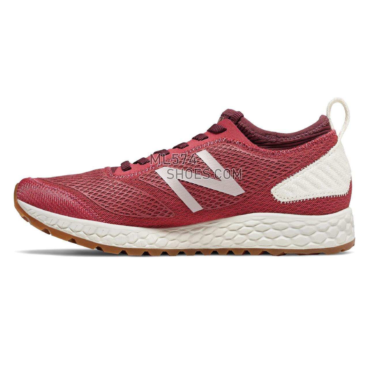 New Balance Fresh Foam Gobiv3 - Women's 3 - Running Earth Red with Sea Salt and Gum - WTGOBIW3