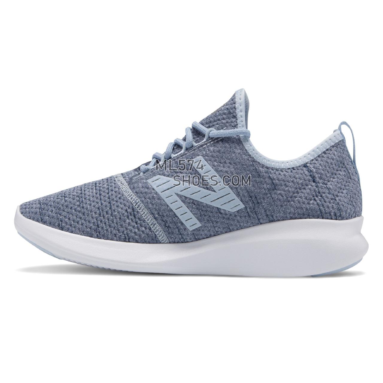 New Balance FuelCore Coast v4 Hoodie - Women's 4 - Running Petrol with Galaxy - WCSTLRR4