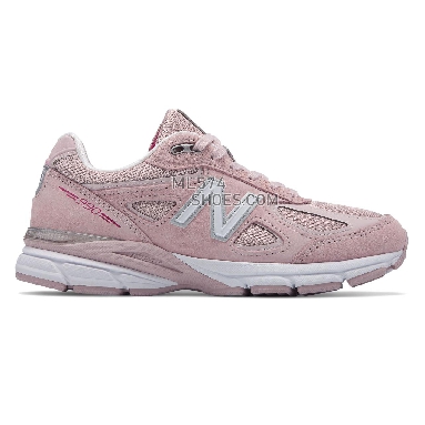 New Balance Womens 990v4 Made in US Pink Ribbon - Women's 990 - Running Faded Rose with Komen Pink - W990KMN4