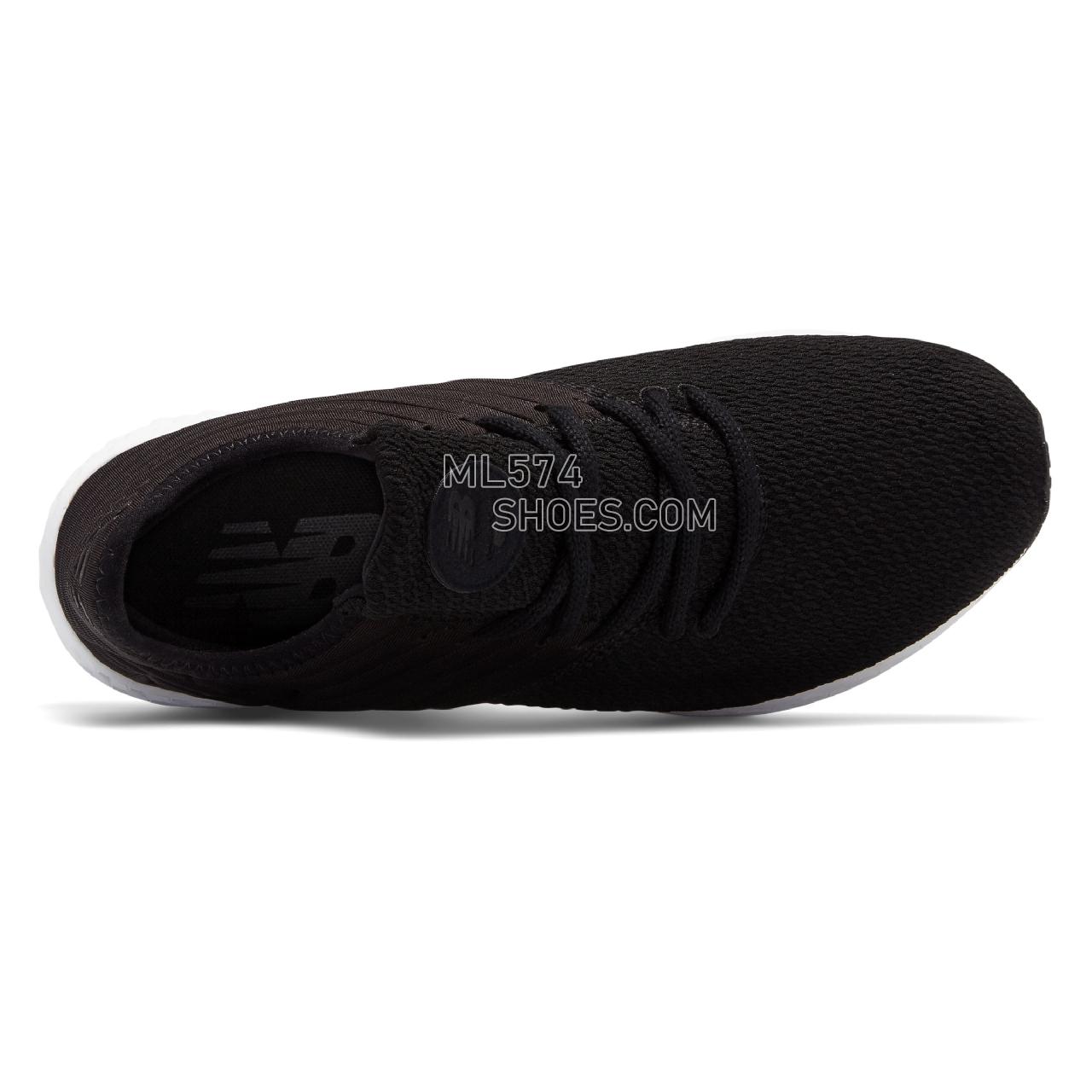 New Balance Fresh Foam Cruz Decon - Women's  - Running Black with White - WCRZDKB