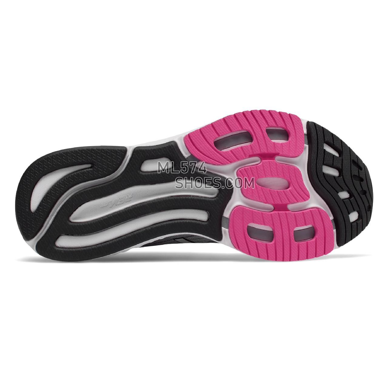 New Balance 890v6 Pink Ribbon - Women's 890 - Running Grey with Pink Glo - W890KM6
