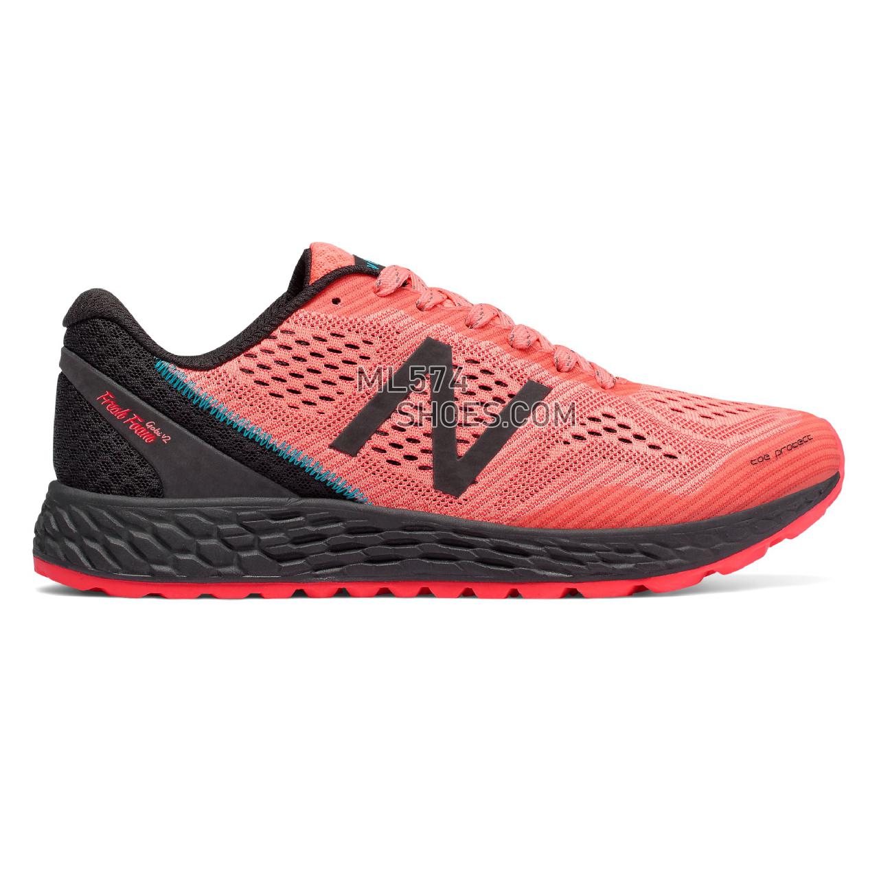 New Balance Fresh Foam Gobi Trail v2 - Women's 2 - Running Vivid Coral with Black - WTGOBIF2