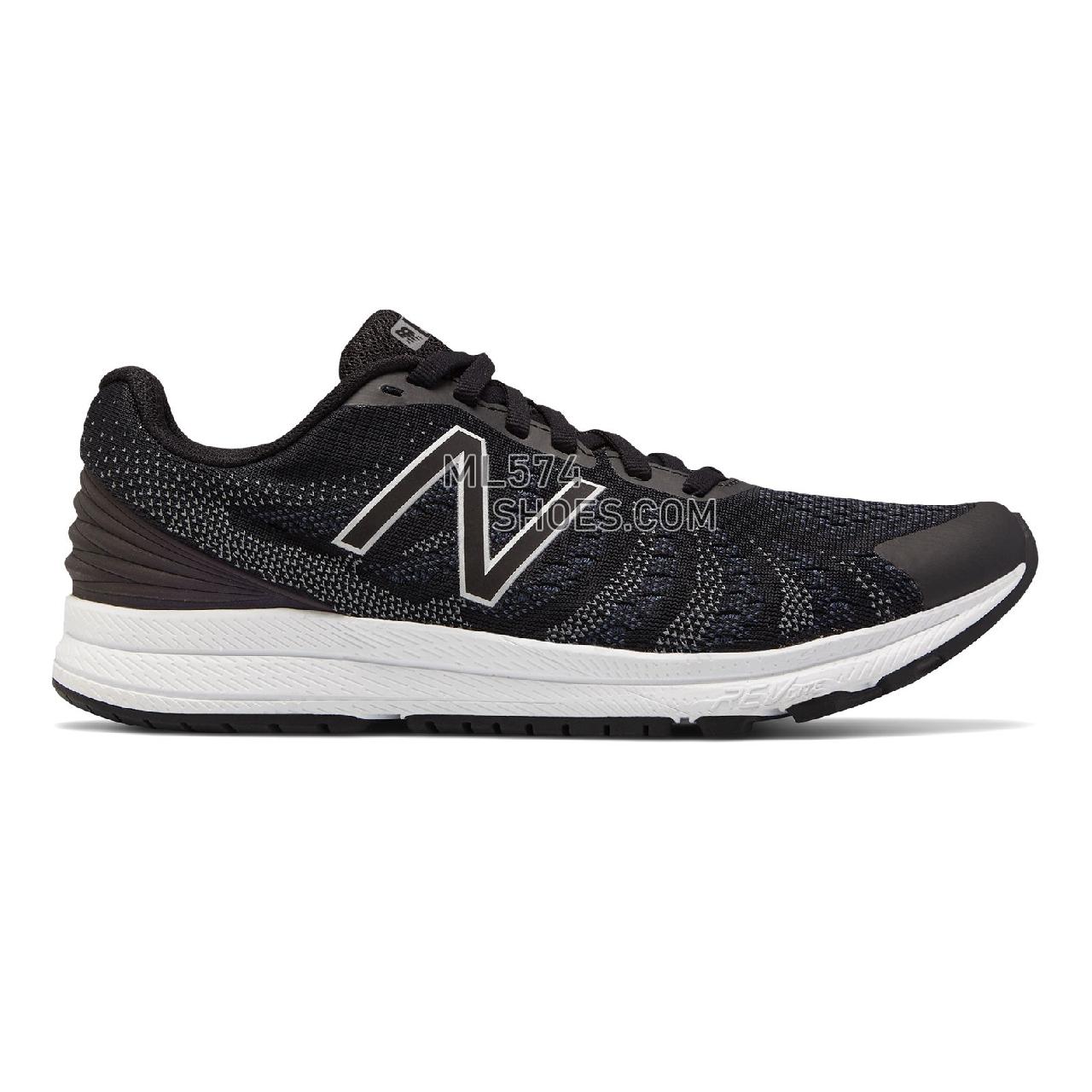 New Balance FuelCore Rush v3 - Women's 3 - Running Black with Thunder and White - WRUSHBK3