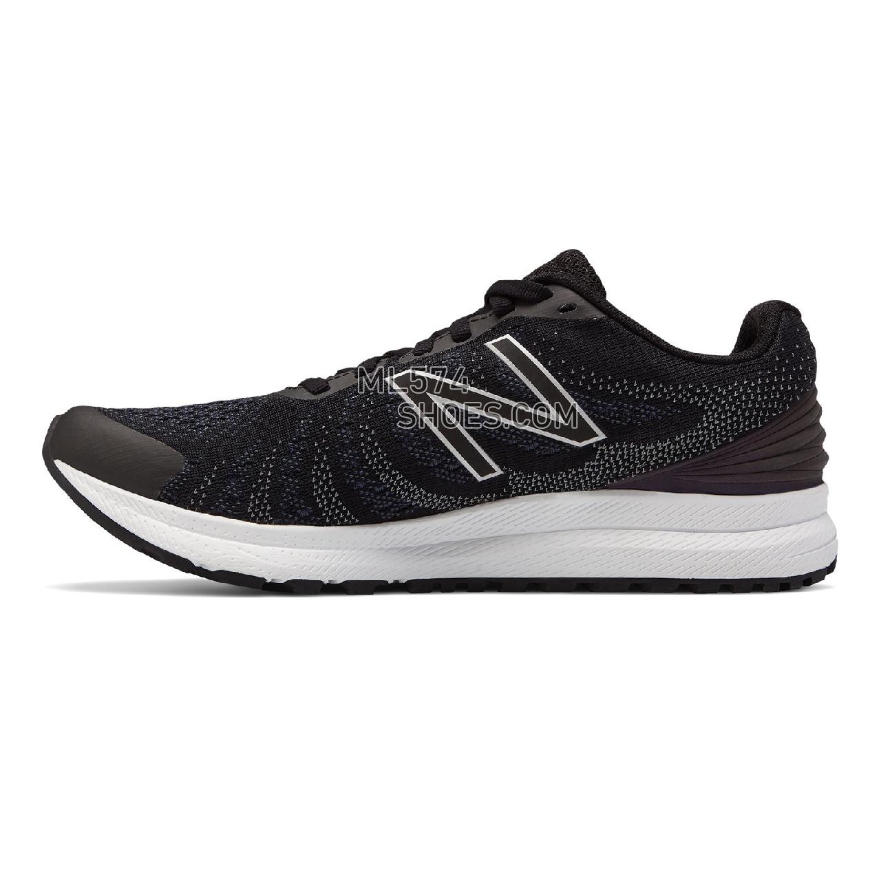 New Balance FuelCore Rush v3 - Women's 3 - Running Black with Thunder and White - WRUSHBK3