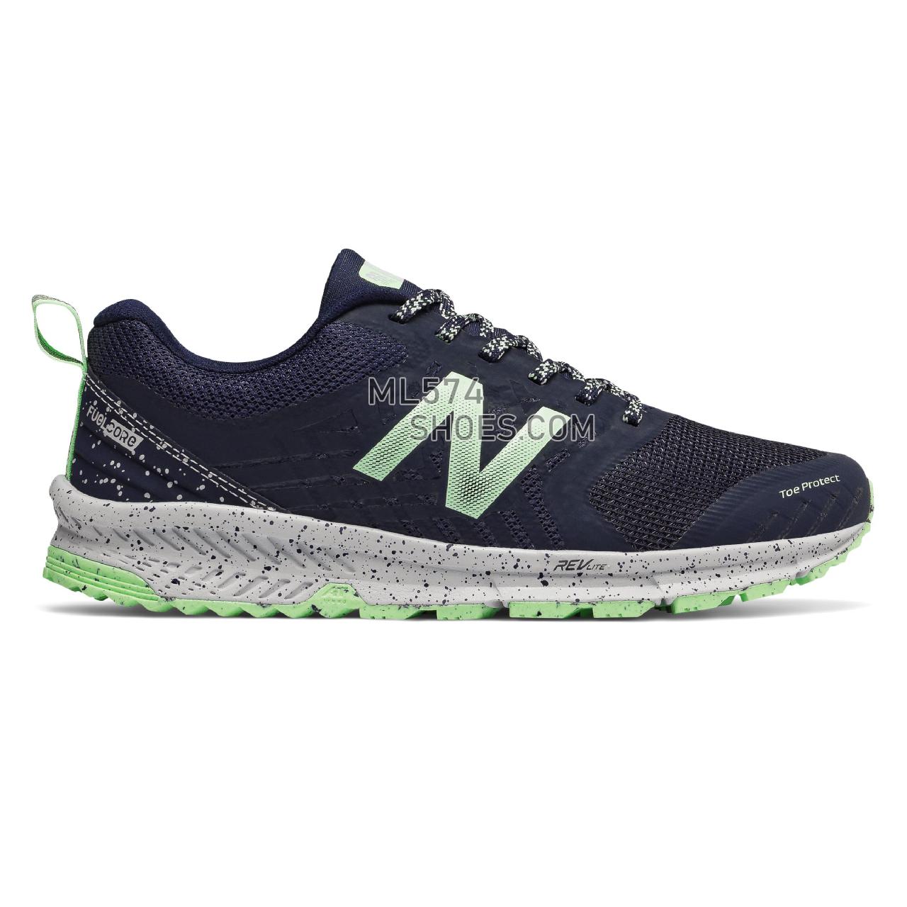 New Balance FuelCore NITREL Trail - Women's 1 - Running Pigment with Green Flash - WTNTRRP1