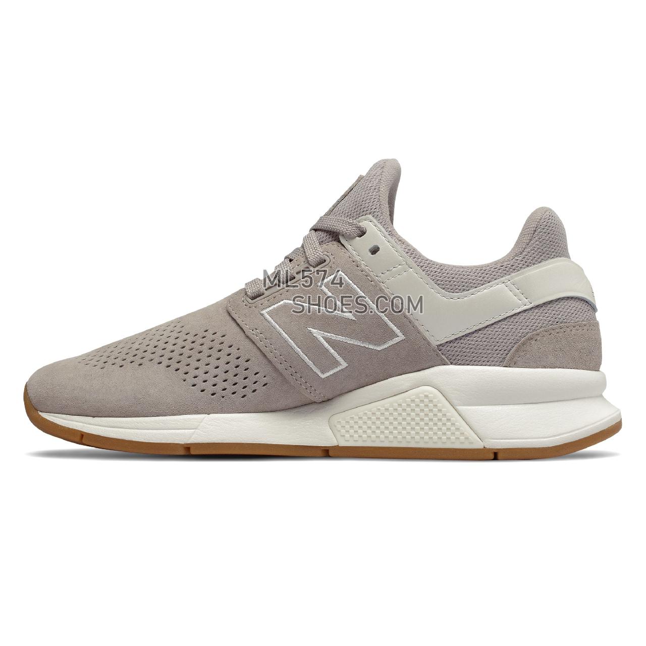 New Balance 247 Luxe - Women's 247 - Classic Flat White with Sea Salt - WS247PA