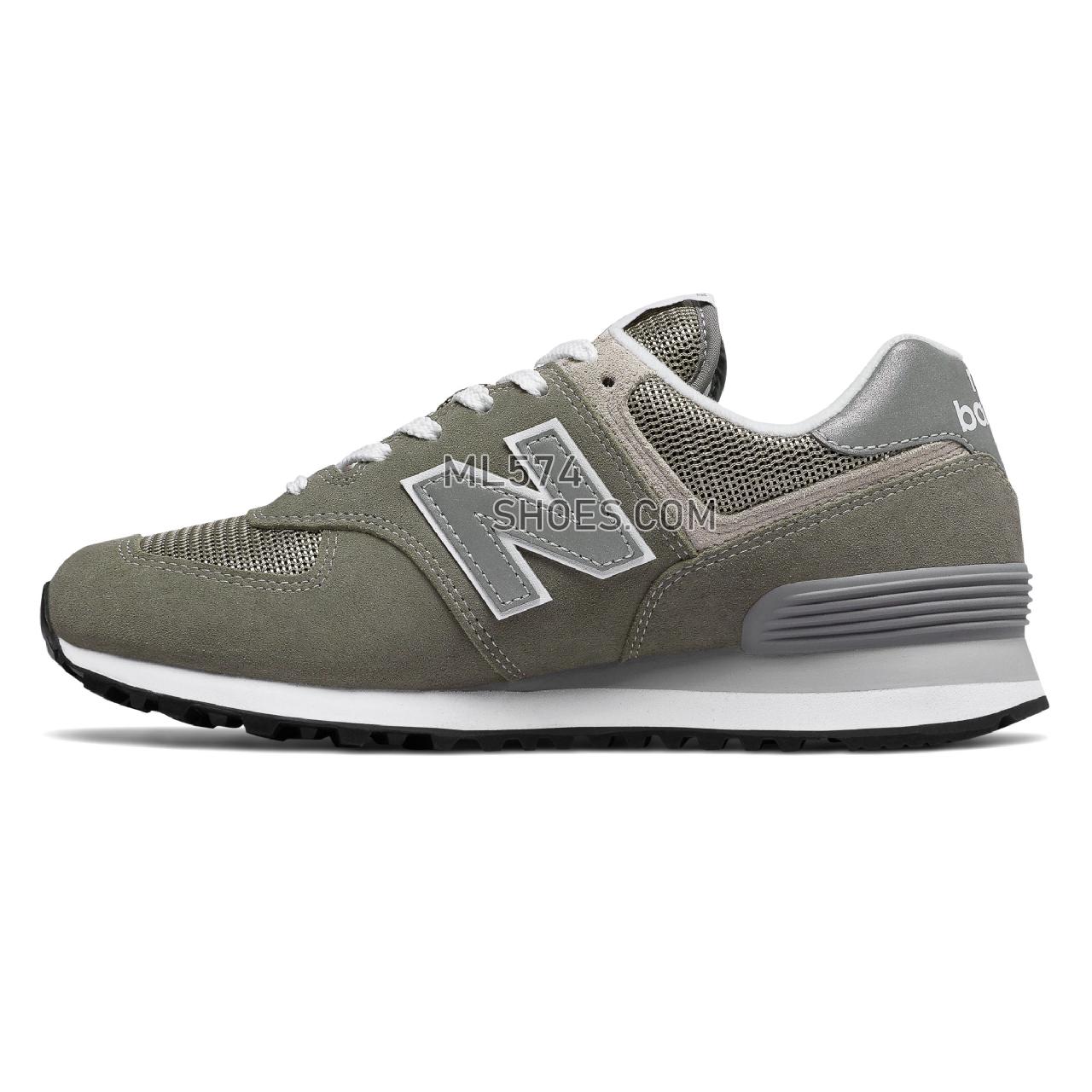 New Balance Women's 574 - Women's 574 - Classic Grey with White - WL574EG