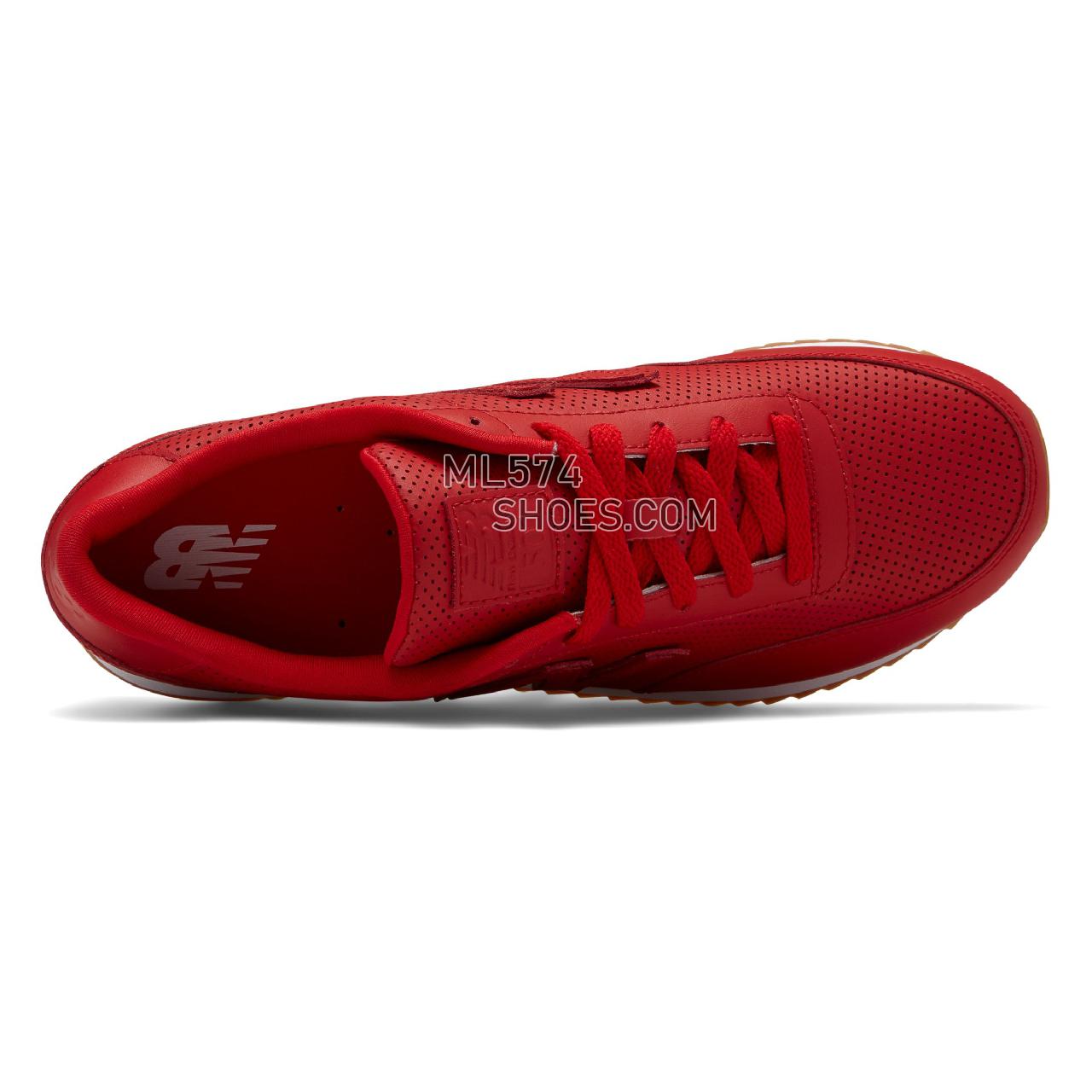 New Balance 501 Ripple Sole - Women's 501 - Classic Scarlet - WZ501IOG