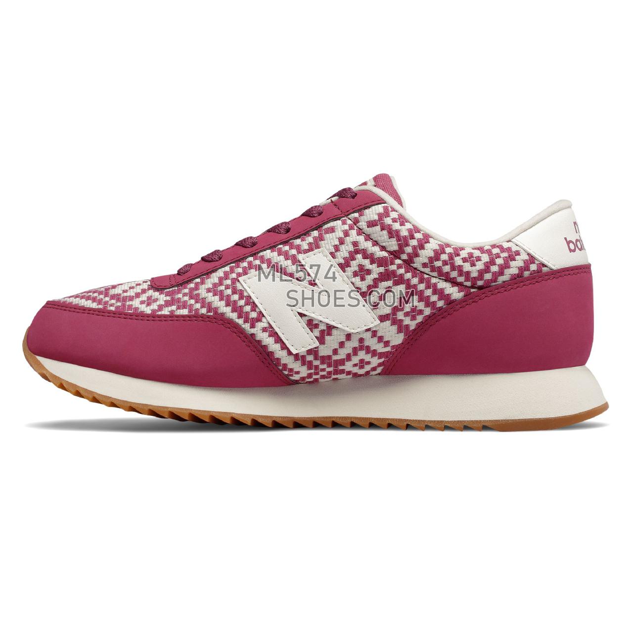 New Balance 501 Ripple Sole - Women's 501 - Classic Dragon Fruit with Sea Salt - WZ501HSS