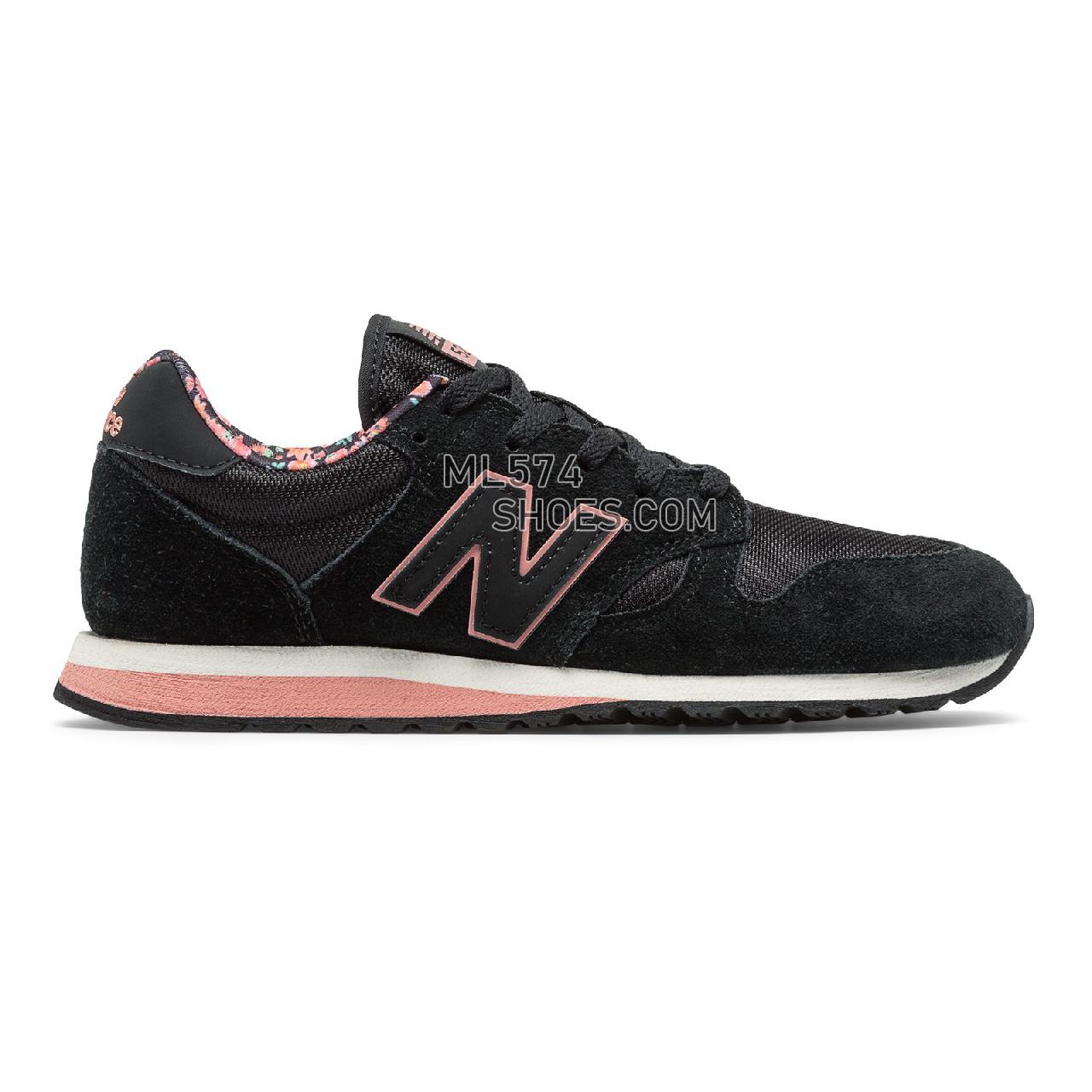 New Balance 520 70s Running - Women's 520 - Classic Black - WL520BB