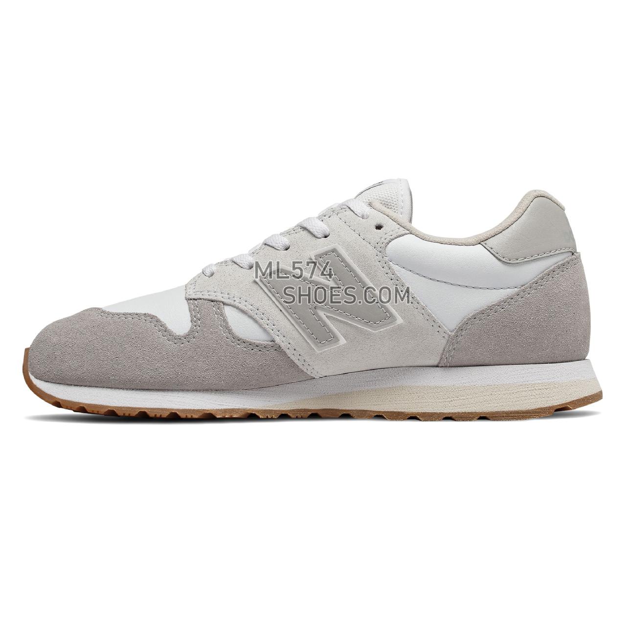 New Balance 520 70s Running - Women's 520 - Classic Overcast with Silver Metallic - WL520FA