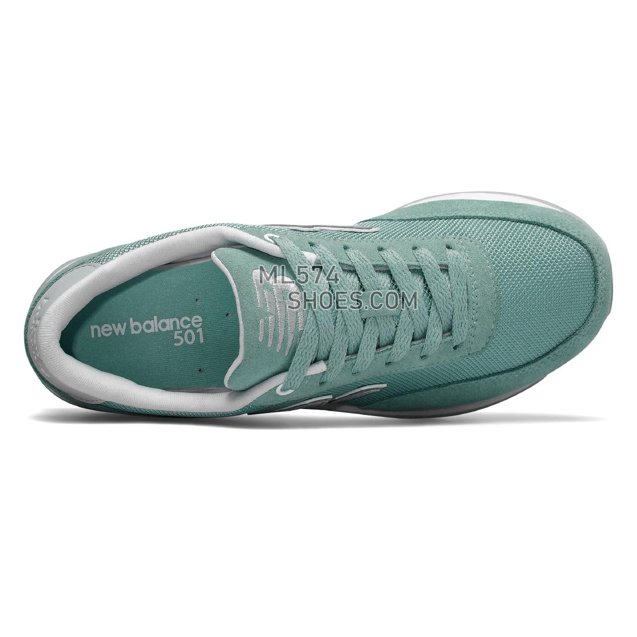New Balance 501 Ripple Sole - Women's 501 - Classic Mineral Sage with Light Cyclone - WZ501NRB