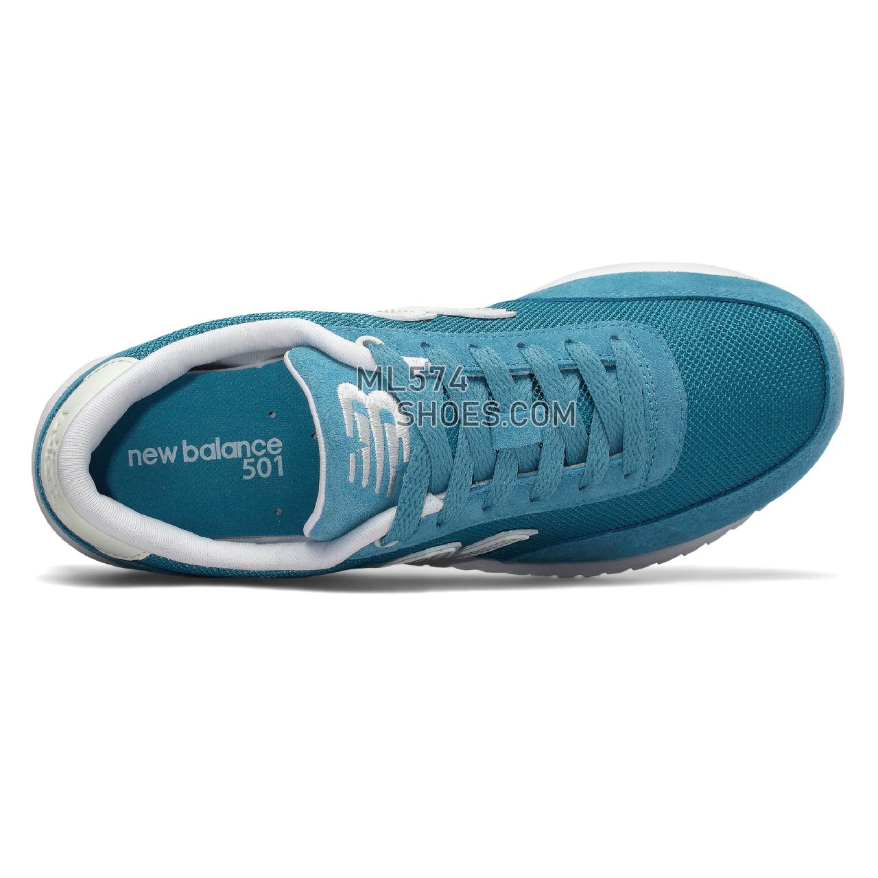 New Balance 501 Ripple Sole - Women's 501 - Classic Cadet Blue - WZ501NRC