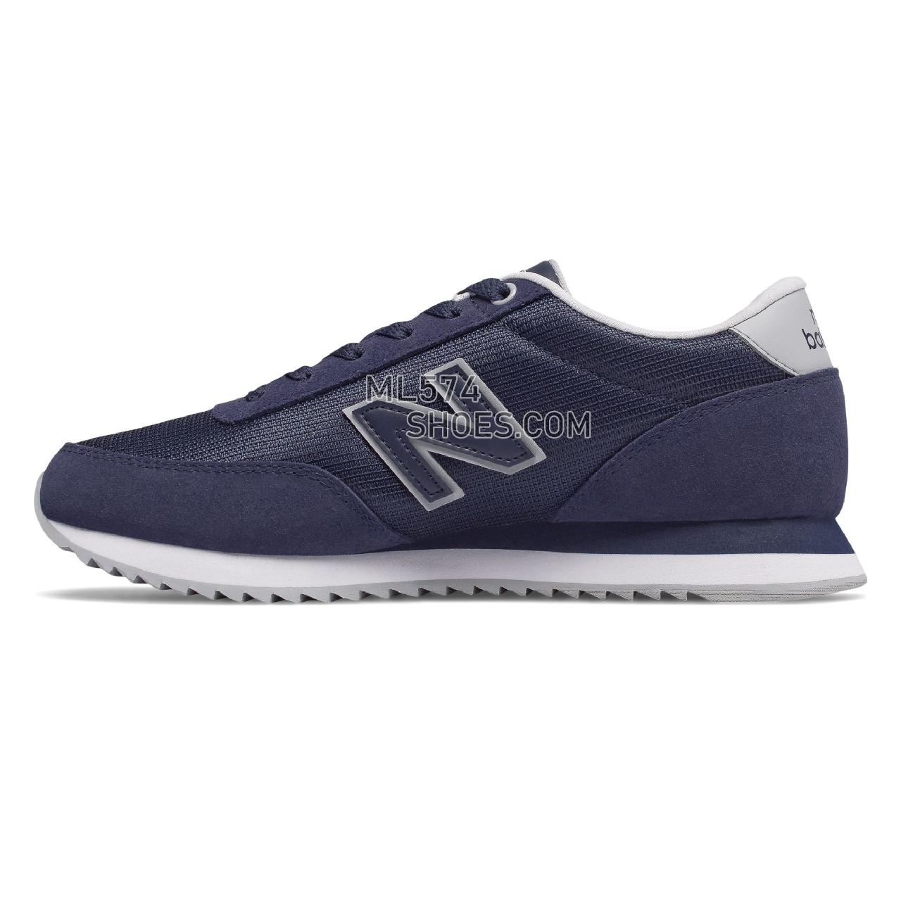 New Balance 501 Ripple Sole - Women's 501 - Classic Navy with White - WZ501NRF