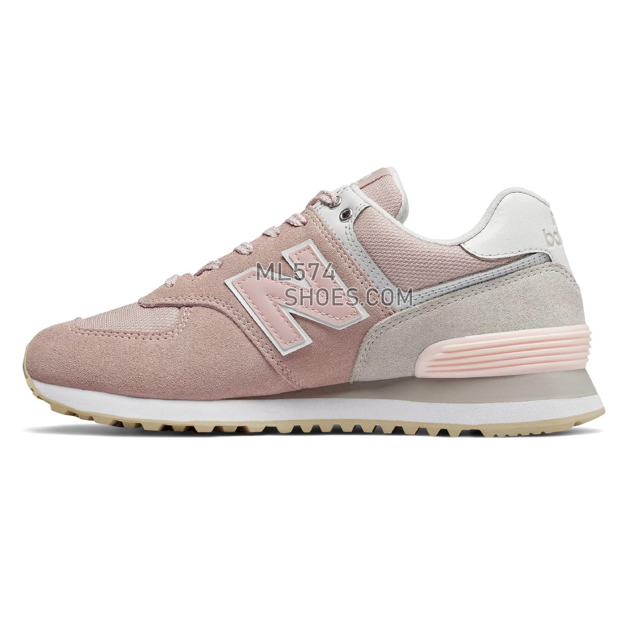 New Balance 574 - Women's 574 - Classic Conch Shell with Nimbus Cloud - WL574TAC