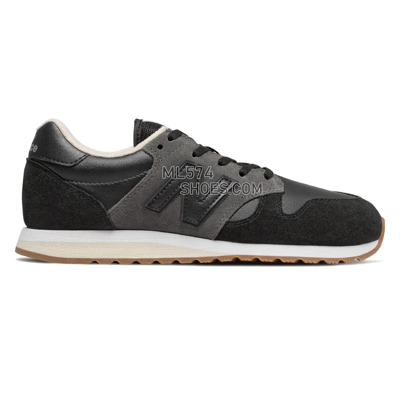 New Balance 520 70's Running - Women's 520 - Classic Black with Phantom - WL520FB