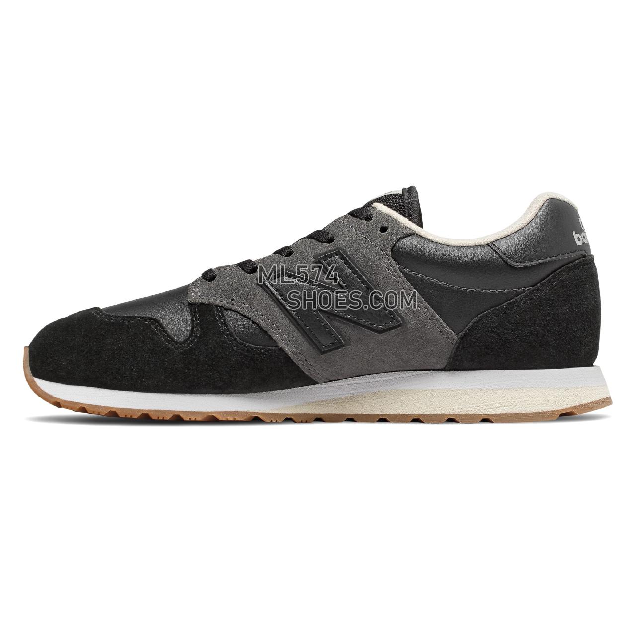 New Balance 520 70's Running - Women's 520 - Classic Black with Phantom - WL520FB