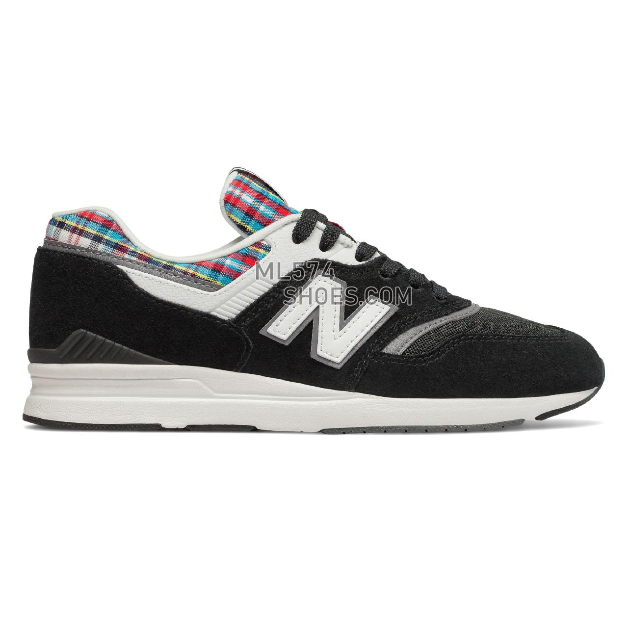 New Balance 697 - Women's 697 - Classic Black with Castlerock - WL697TRA