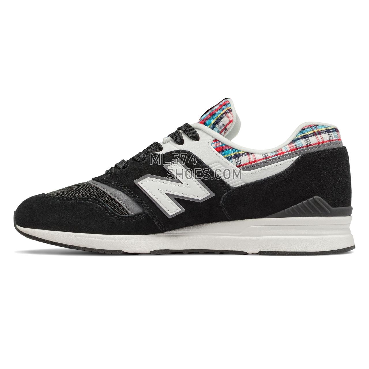 New Balance 697 - Women's 697 - Classic Black with Castlerock - WL697TRA