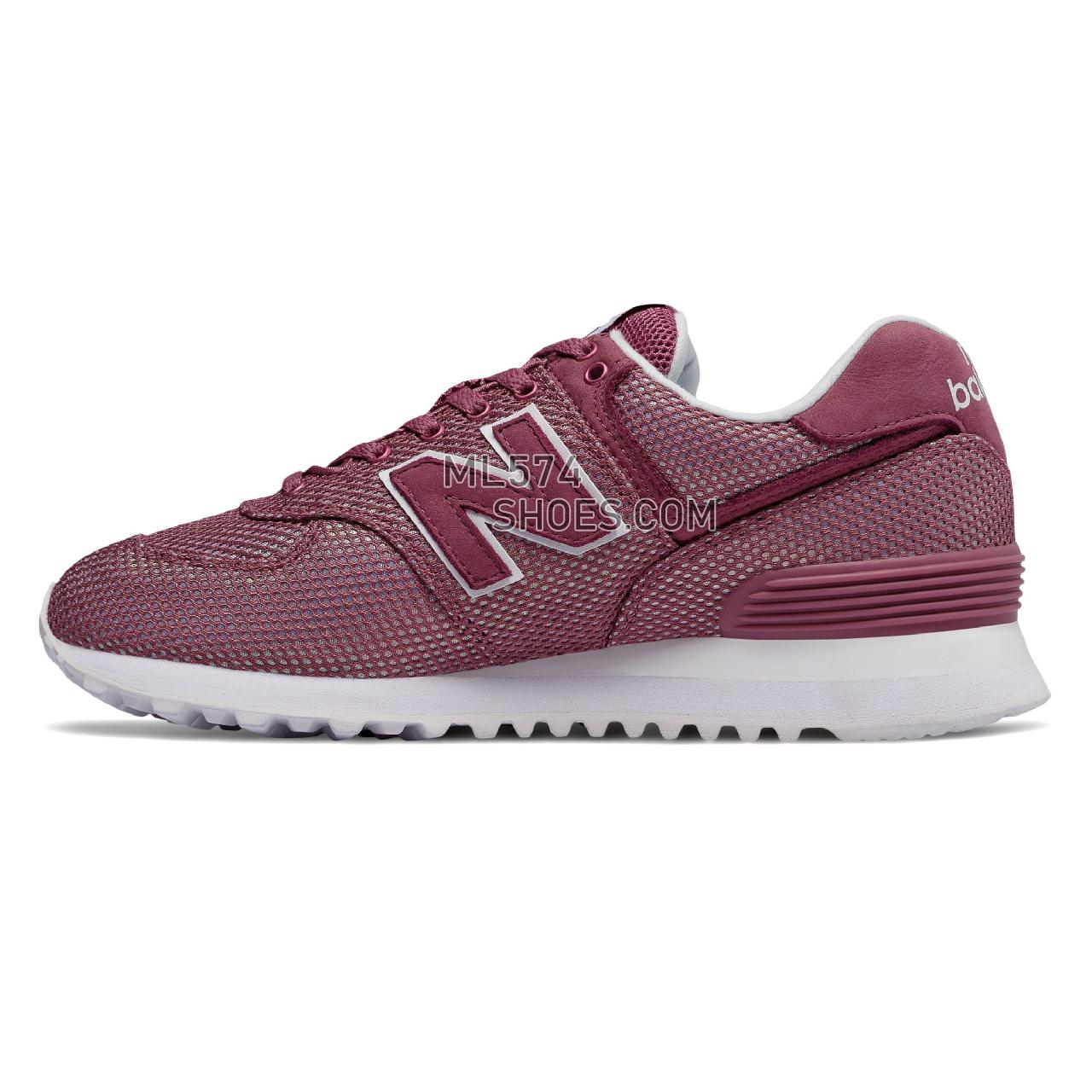 New Balance 574 Luminescent Mermaid - Women's 574 - Classic Dragon Fruit - WL574UBB