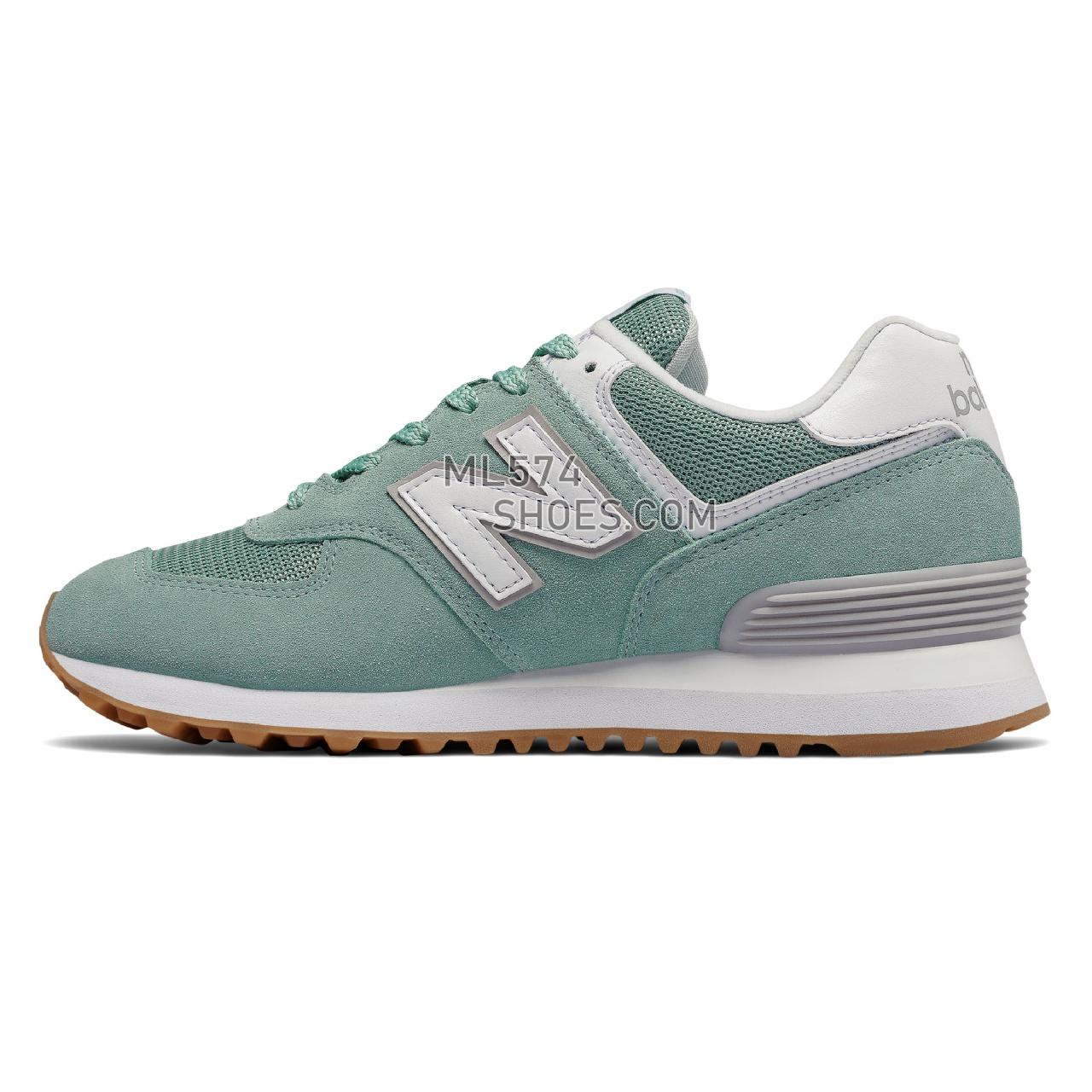 New Balance 574 - Women's 574 - Classic Storm Blue - WL574ESY