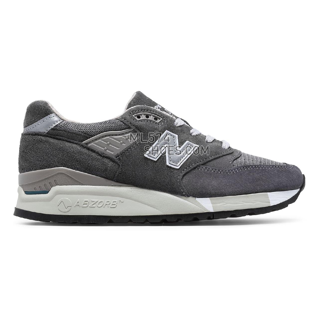 New Balance 998 - Women's 998 - Classic Charcoal - W998CH