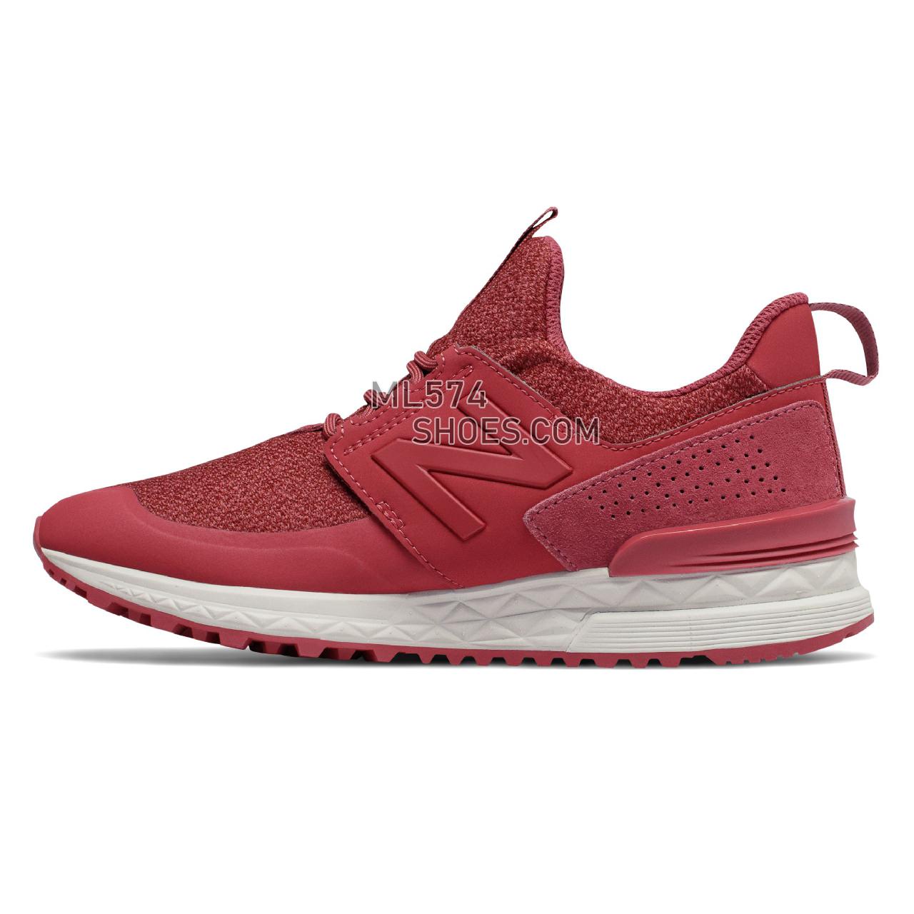New Balance 574 Sport - Women's 574 - Classic Earth Red - WS574DTG