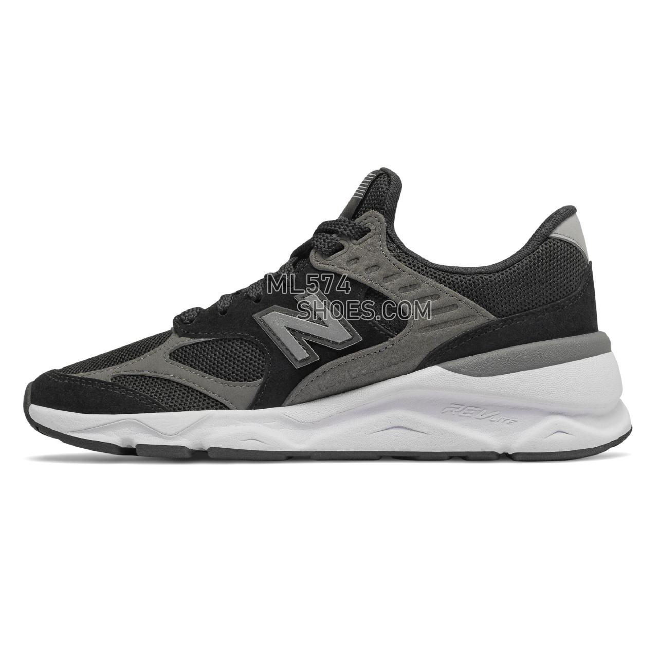 New Balance X-90 Reconstructed - Women's 90 - Classic Black with Castlerock - WSX90RLB