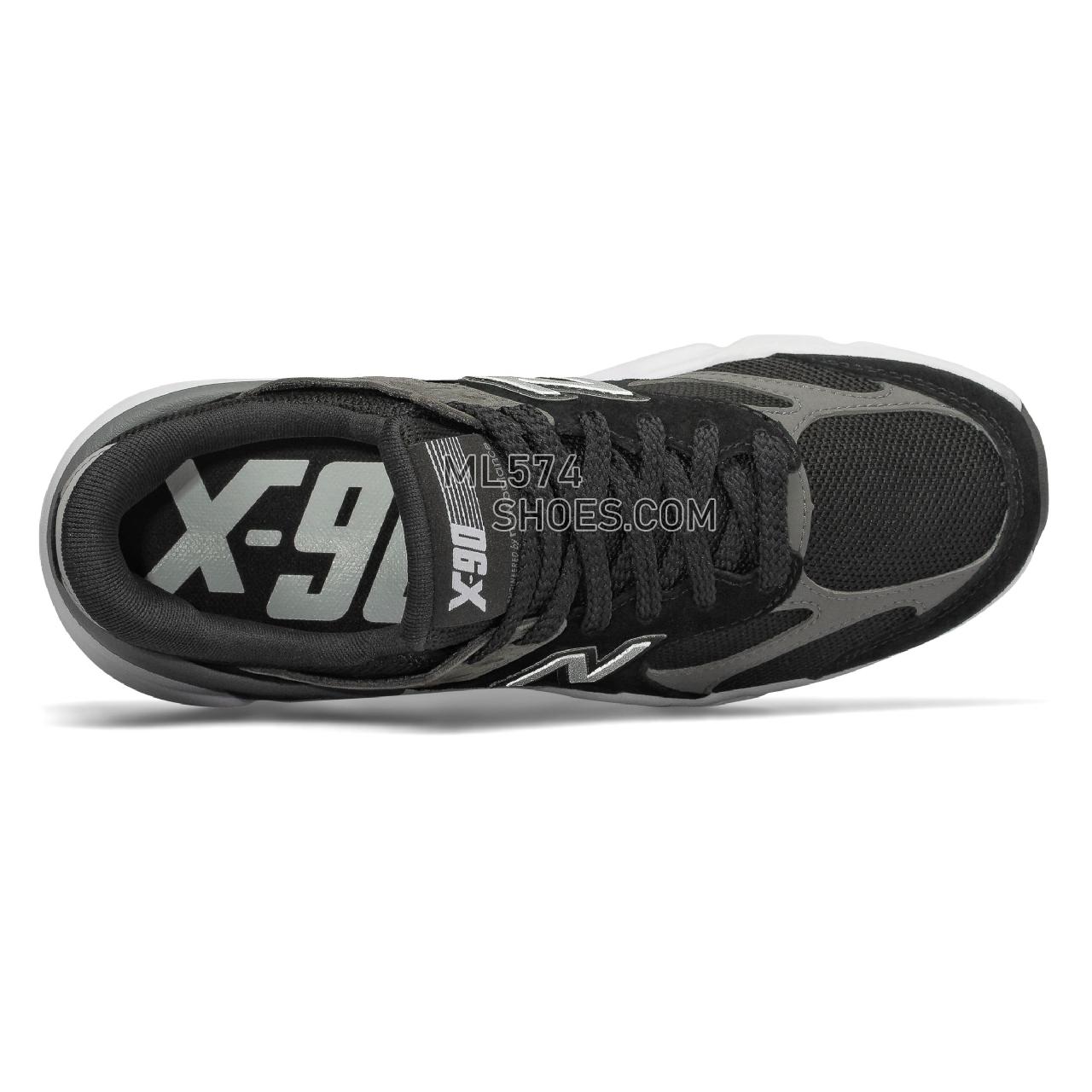 New Balance X-90 Reconstructed - Women's 90 - Classic Black with Castlerock - WSX90RLB
