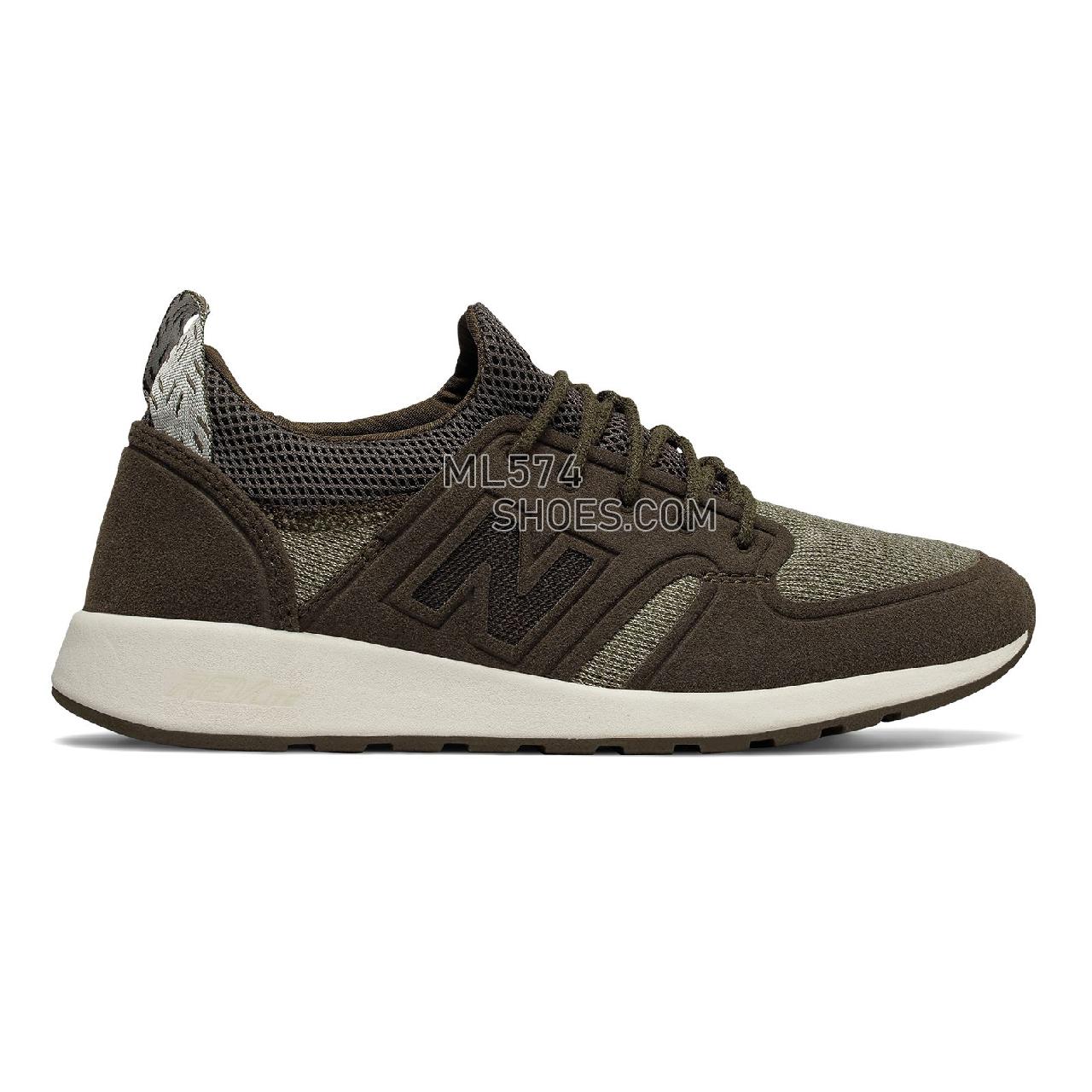 New Balance 420 Slip-On - Women's 420 - Classic Military Dark Triumph with Bone - WRL420SR