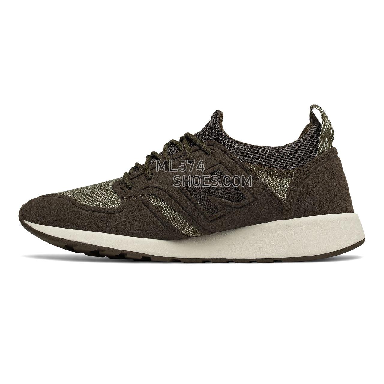 New Balance 420 Slip-On - Women's 420 - Classic Military Dark Triumph with Bone - WRL420SR