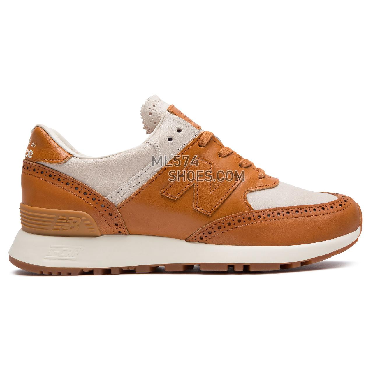 New Balance Grenson x New Balance 576 - Women's 576 - Classic Off White with Camel - W576GTW