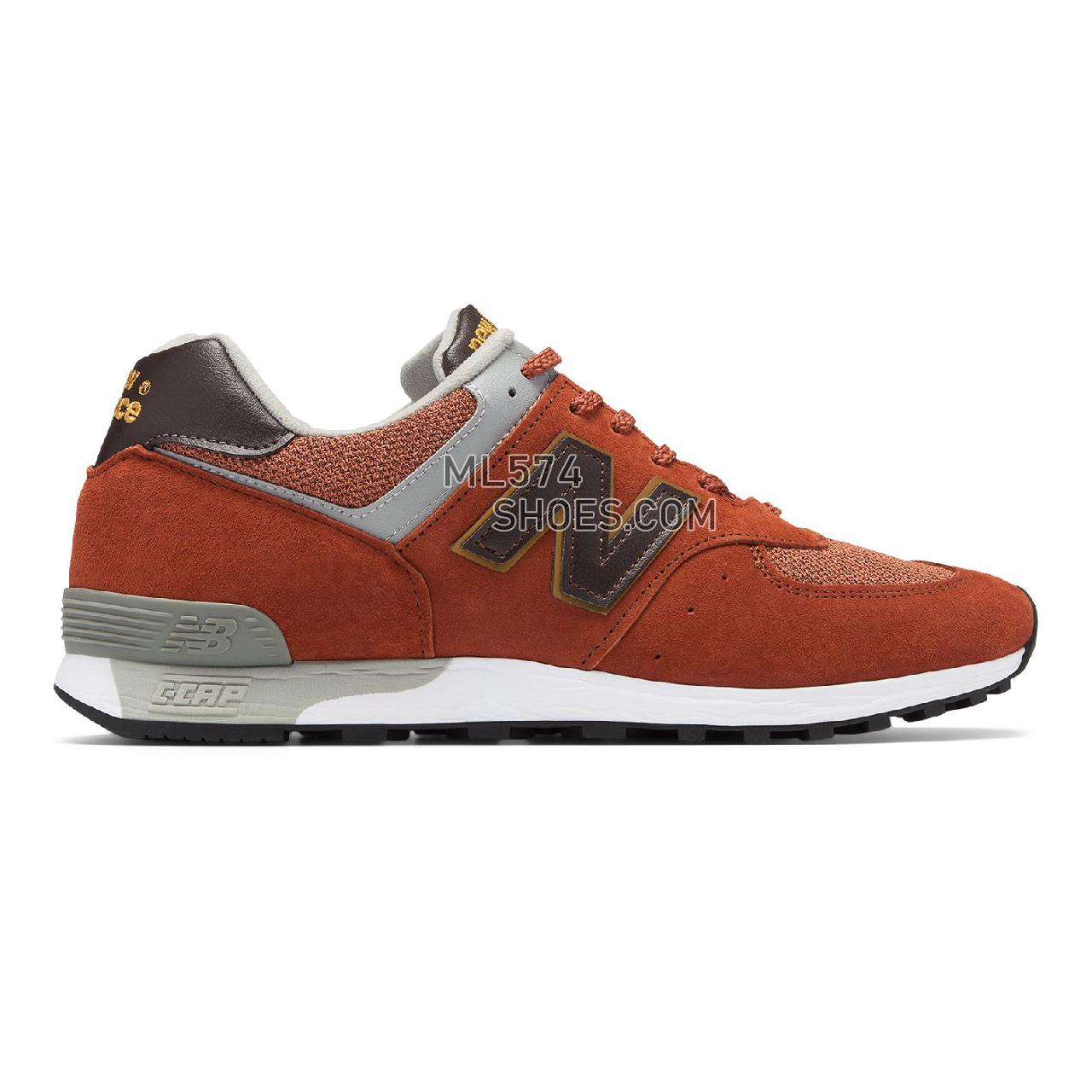 New Balance 576 Made in UK - Women's 576 - Classic Brick with Grey - W576BOS