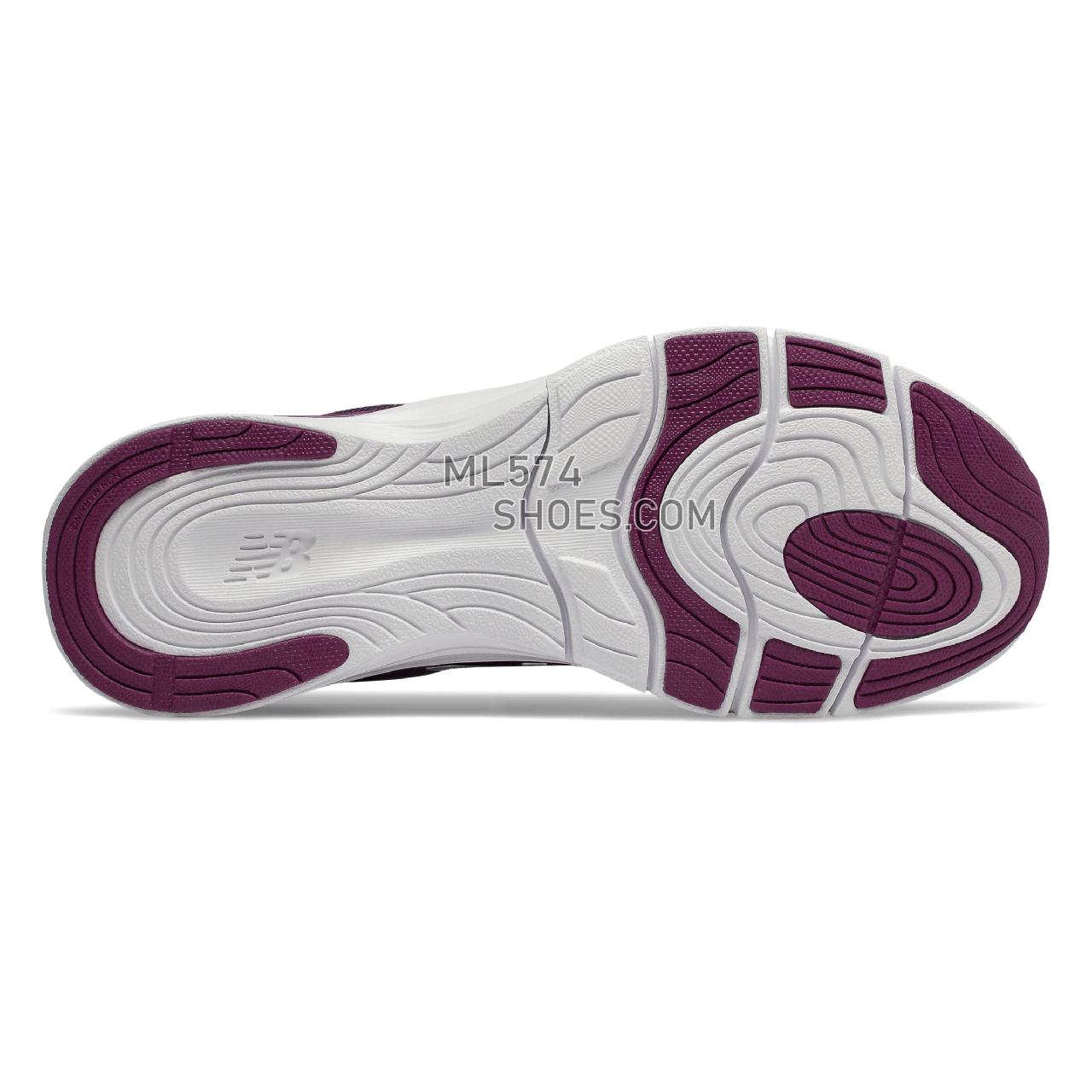 New Balance 711v3 Mesh Trainer - Women's 711 - X-training Claret with Wild Indigo - WX711JC3