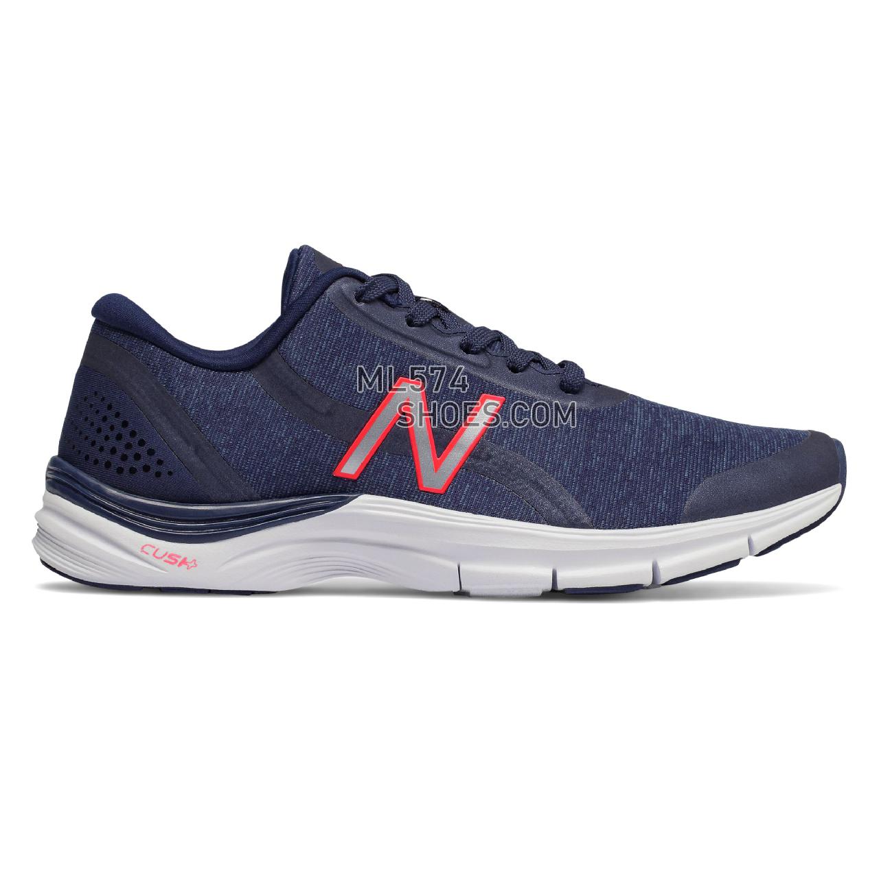 New Balance 711v3 Mesh Trainer - Women's 711 - X-training Pigment with Pink Zing - WX711SB3