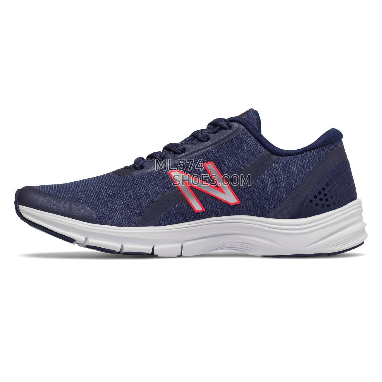 New Balance 711v3 Mesh Trainer - Women's 711 - X-training Pigment with Pink Zing - WX711SB3