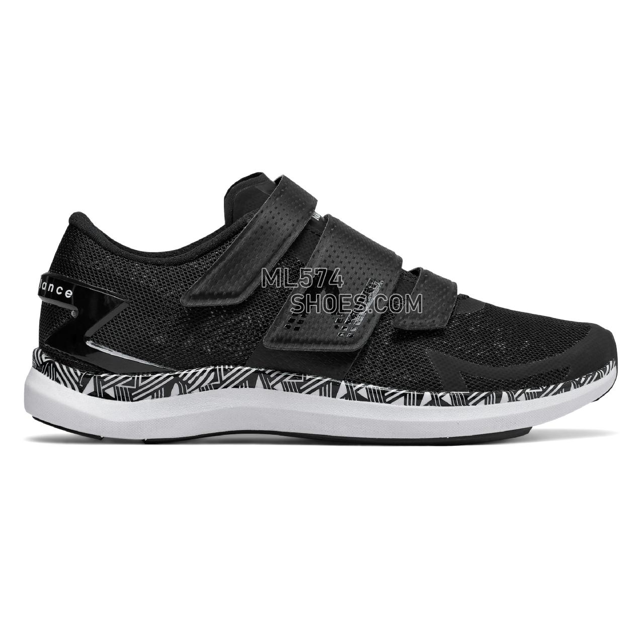 New Balance NBCycle WX09 - Women's 09 - X-training Black with White and Black Multi - WX09BG