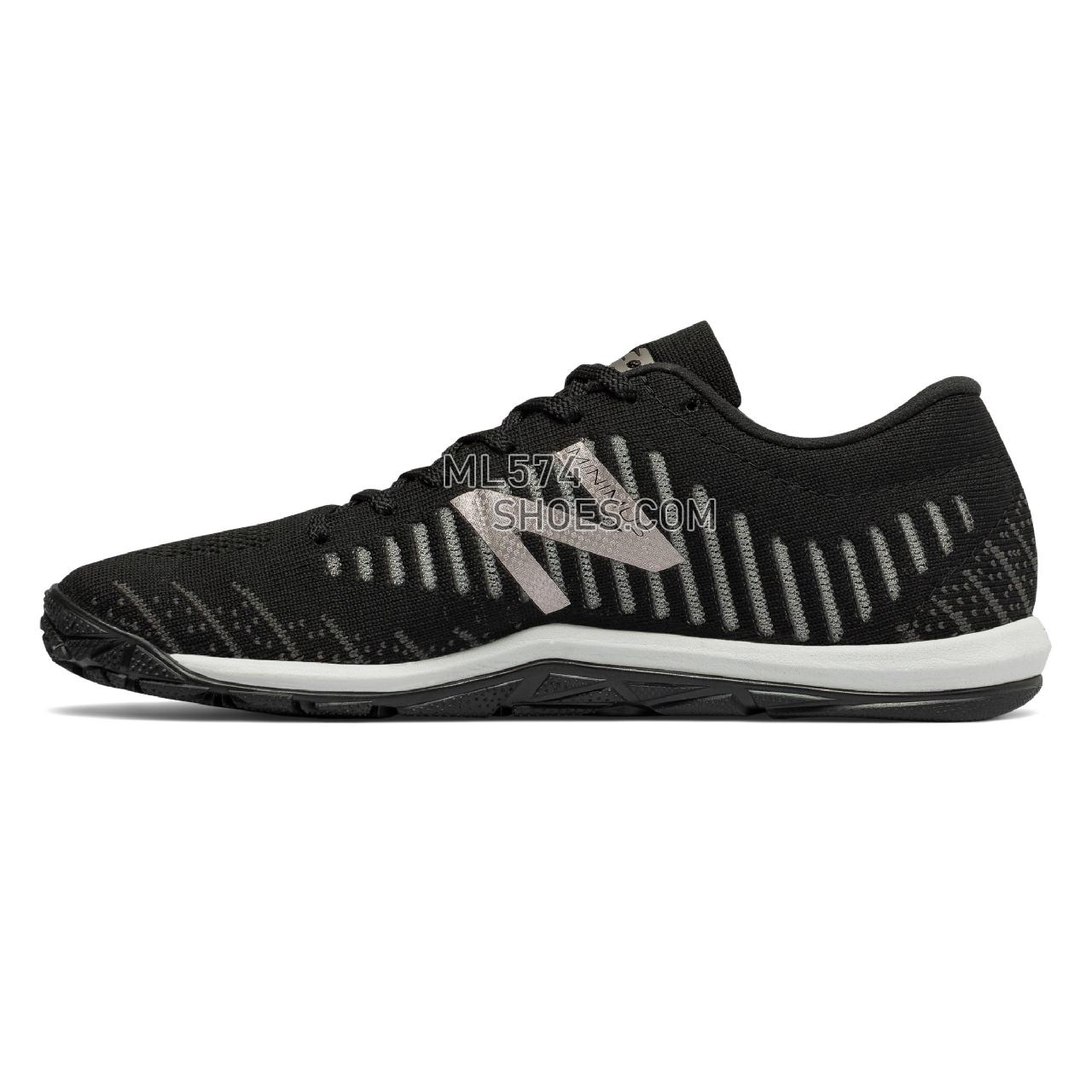 New Balance Minimus 20v7 Trainer - Women's 20 - X-training Black with Phantom and Champagne - WX20BP7