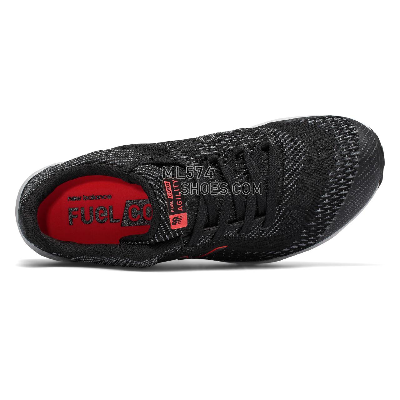 New Balance FuelCore Agility v2 Trainer - Women's 2 - X-training Black with Ruby - WXAGLBC2