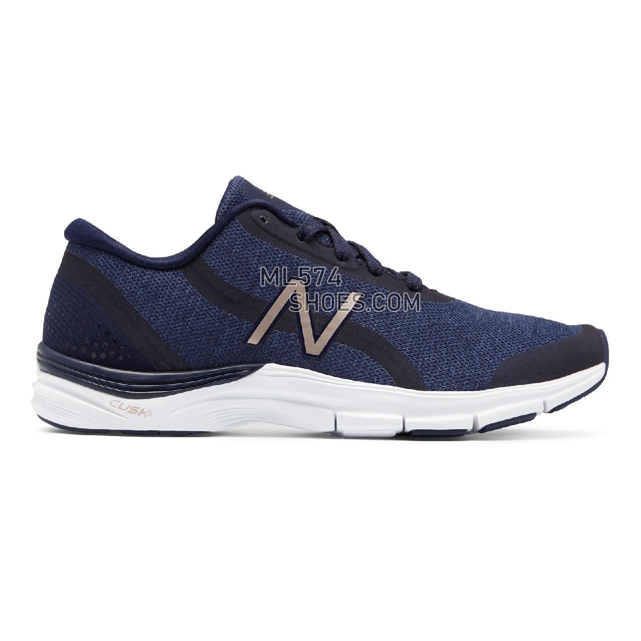 New Balance 711v3 Heathered Trainer - Women's 711 - X-training Pigment with Champagne - WX711NM3