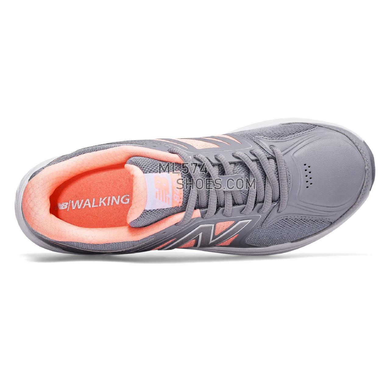 New Balance Womens 847v3 - Women's 847 - Walking Grey with Luxe Pink - WW847GY3
