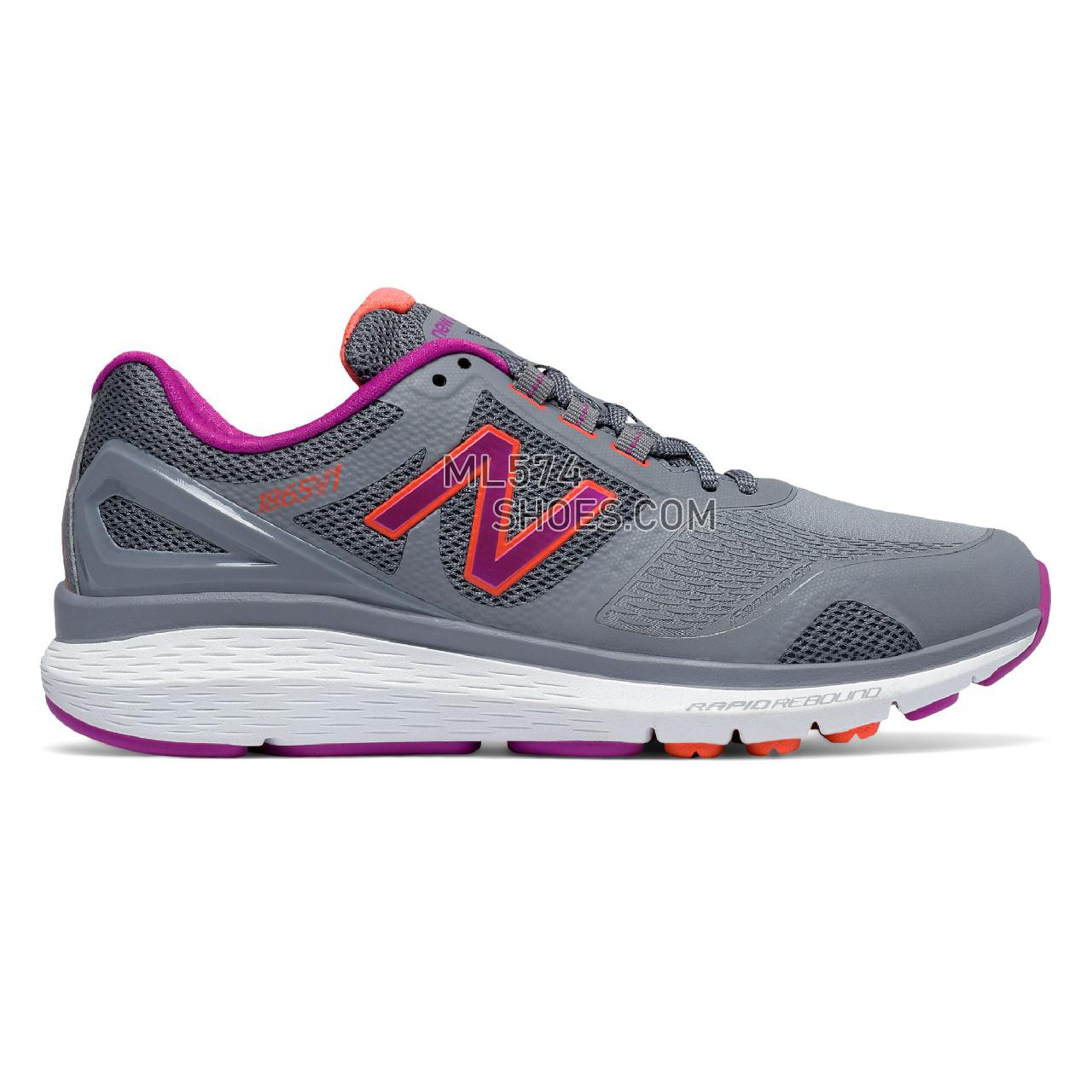 New Balance 1865 - Women's 1865 - Walking Grey with Silver - WW1865GY