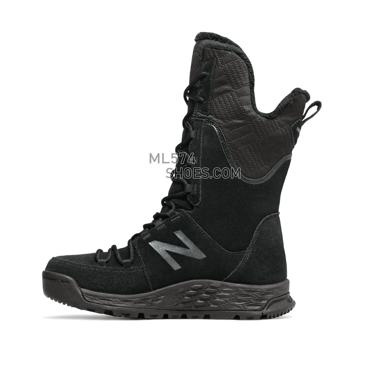 New Balance Fresh Foam 1100 Boot - Women's 1100 - Boots Black with Castlerock - BW1100BK